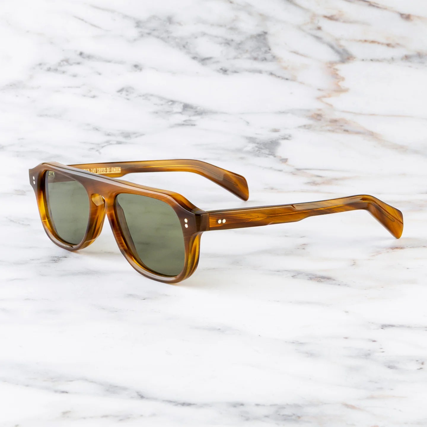 Cutler and Gross CGSN GR 14 02 Mustard Horn