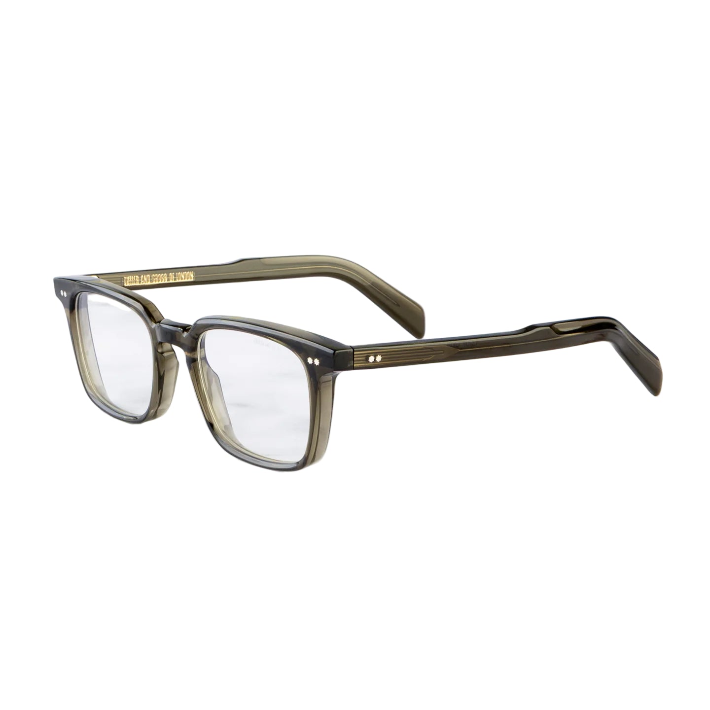 Cutler and Gross CGOP GR 10 03 Olive 50 Optical Frame