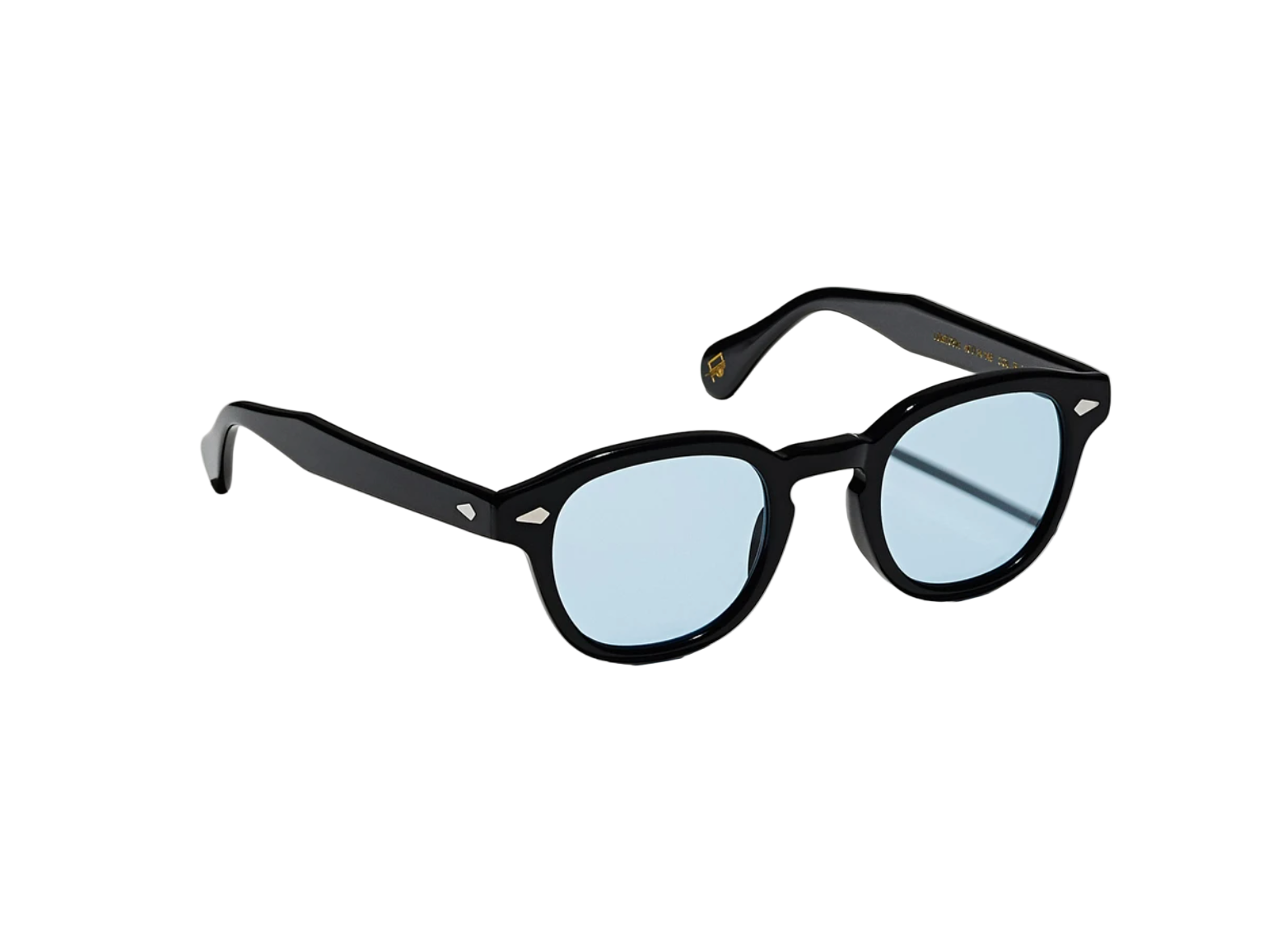 Moscot Lemtosh Black 49 Bel Air Blue