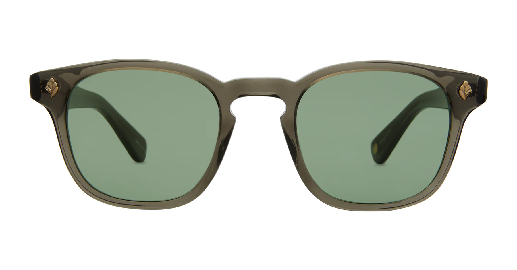 Garrett Leight Ace 2081 Black Glass G15 BLGL/SFPG15 sunglasses