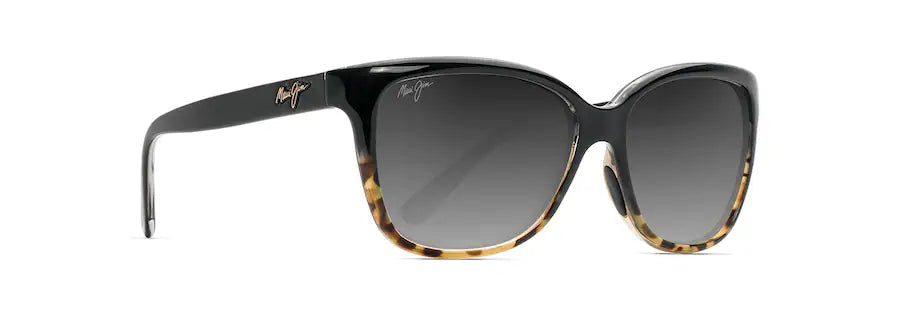 Maui Jim Starfish MJ 0744 001 Black Tort Grey