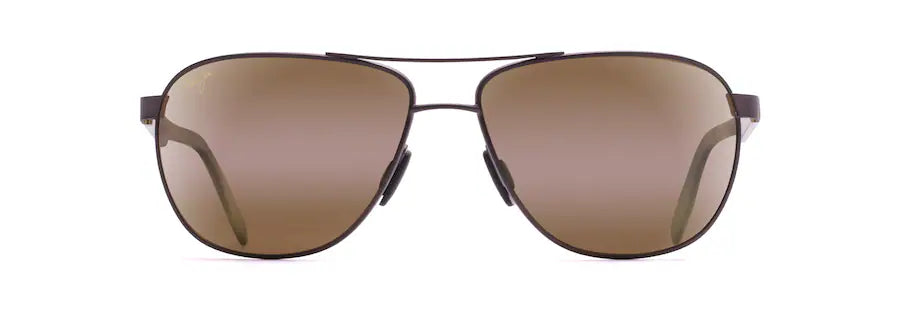 Maui Jim Castles MJ 0728 002 Matte Chocolate HCL Brown