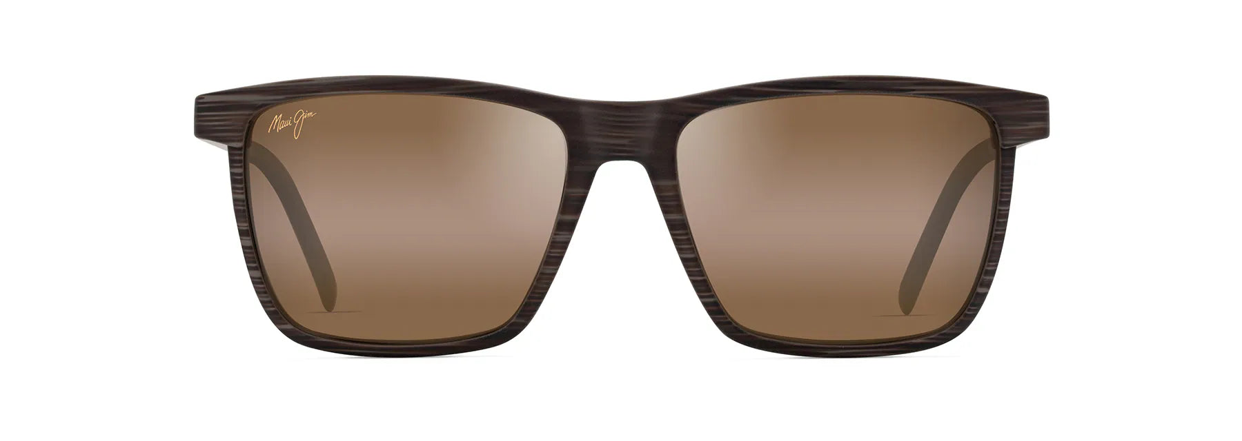 Maui Jim One Way MJ 0875 003 Brown Stripe Brown