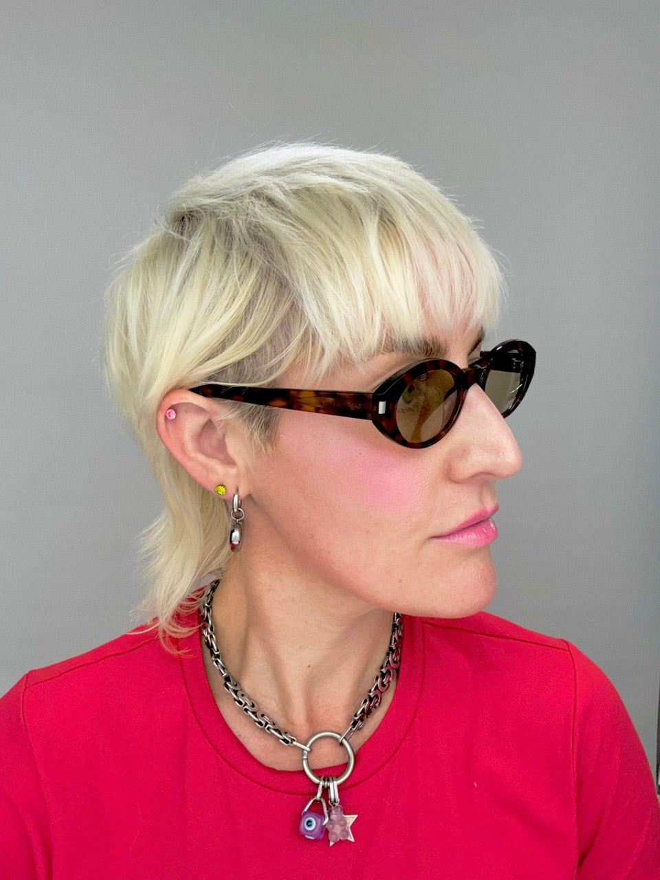 Saint Laurent SL 567 008 Havana