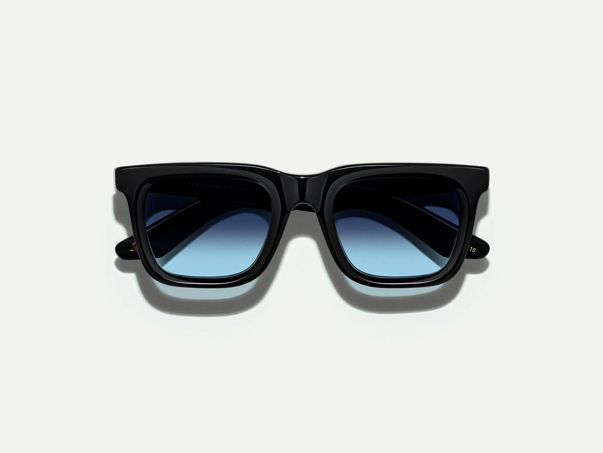 Moscot Rizik Black Denim Blue 49