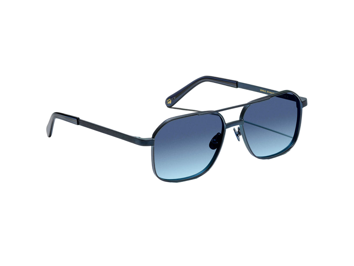 Moscot Mingle Navy Denim Blue 57