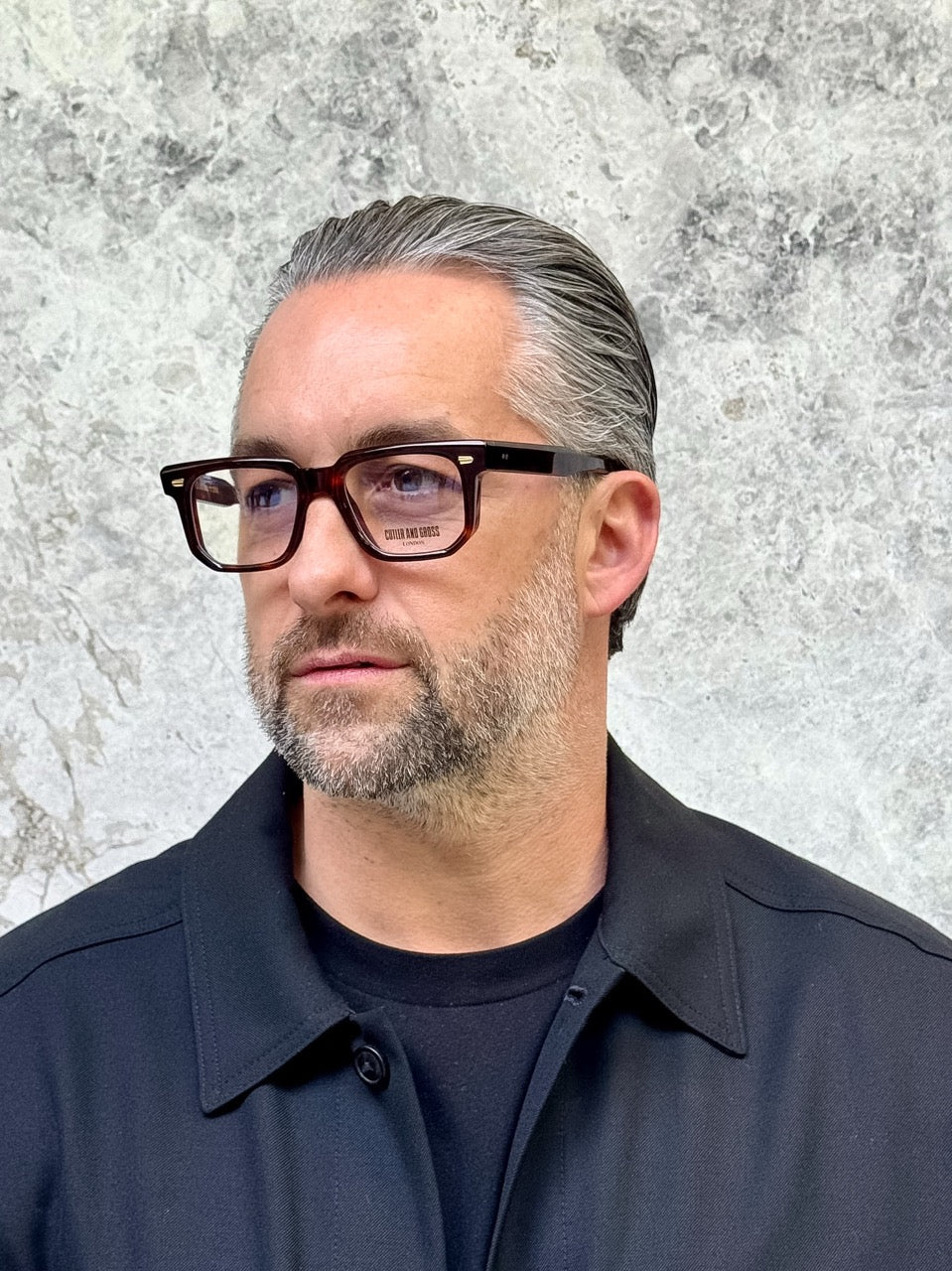 Cutler and Gross CGOP 1410 02 51 Dark Tort Optical
