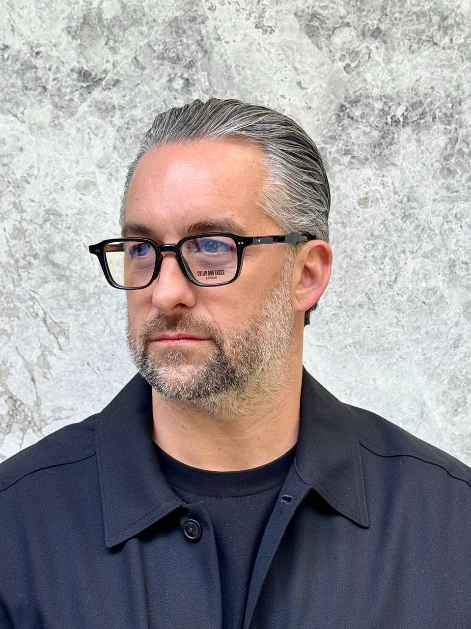 Cutler and Gross GR07 01 Black 48 Optical