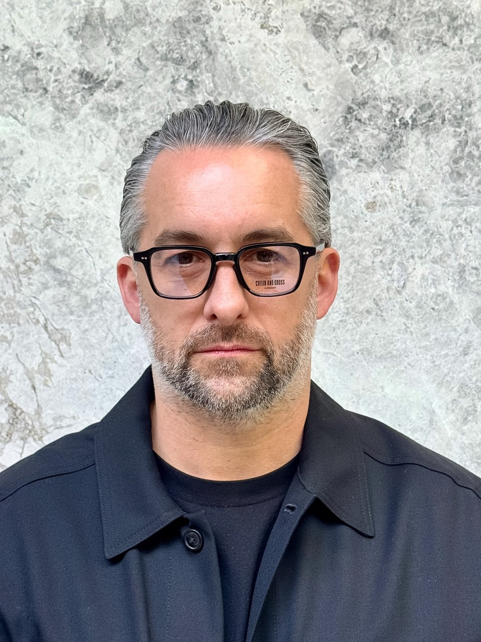 Cutler and Gross GR07 01 Black 48 Optical