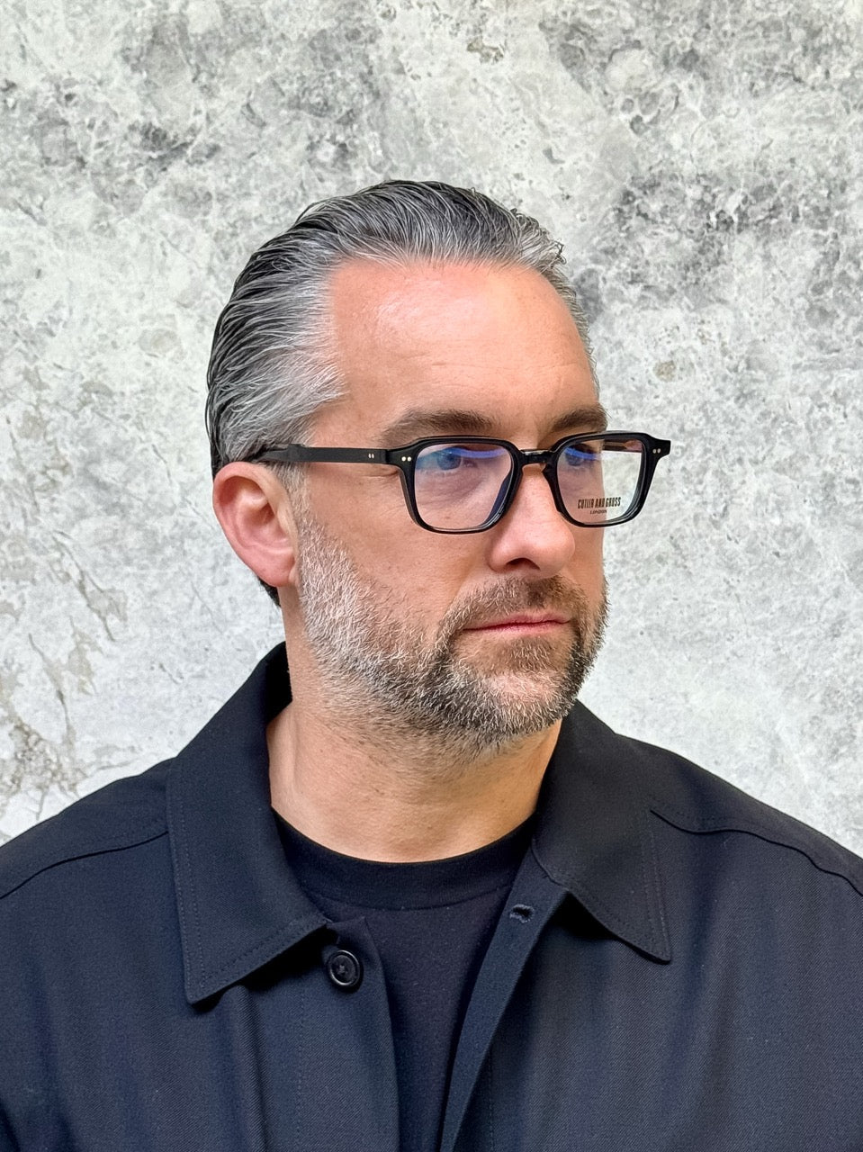 Cutler and Gross GR07 01 Black 48 Optical