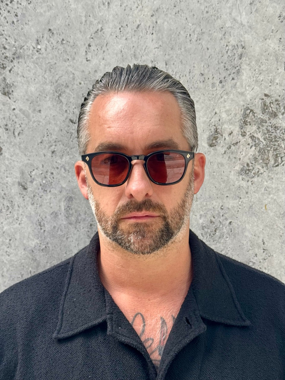 Garrett Leight Ace 2081 Black Rosewood BK/SFPRW Polarised