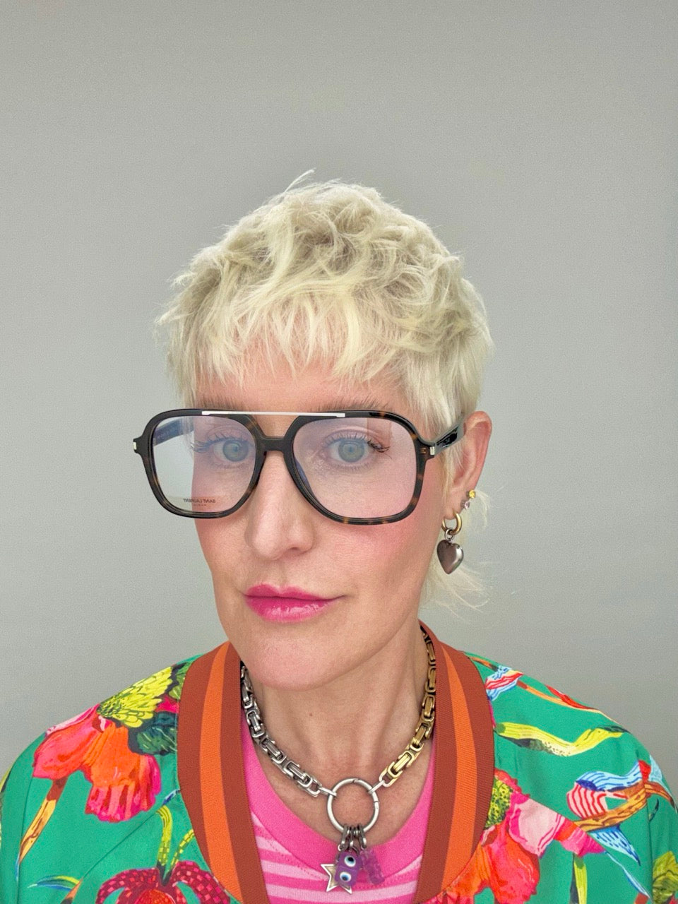 Saint Laurent SL 545 002 Havana Optical