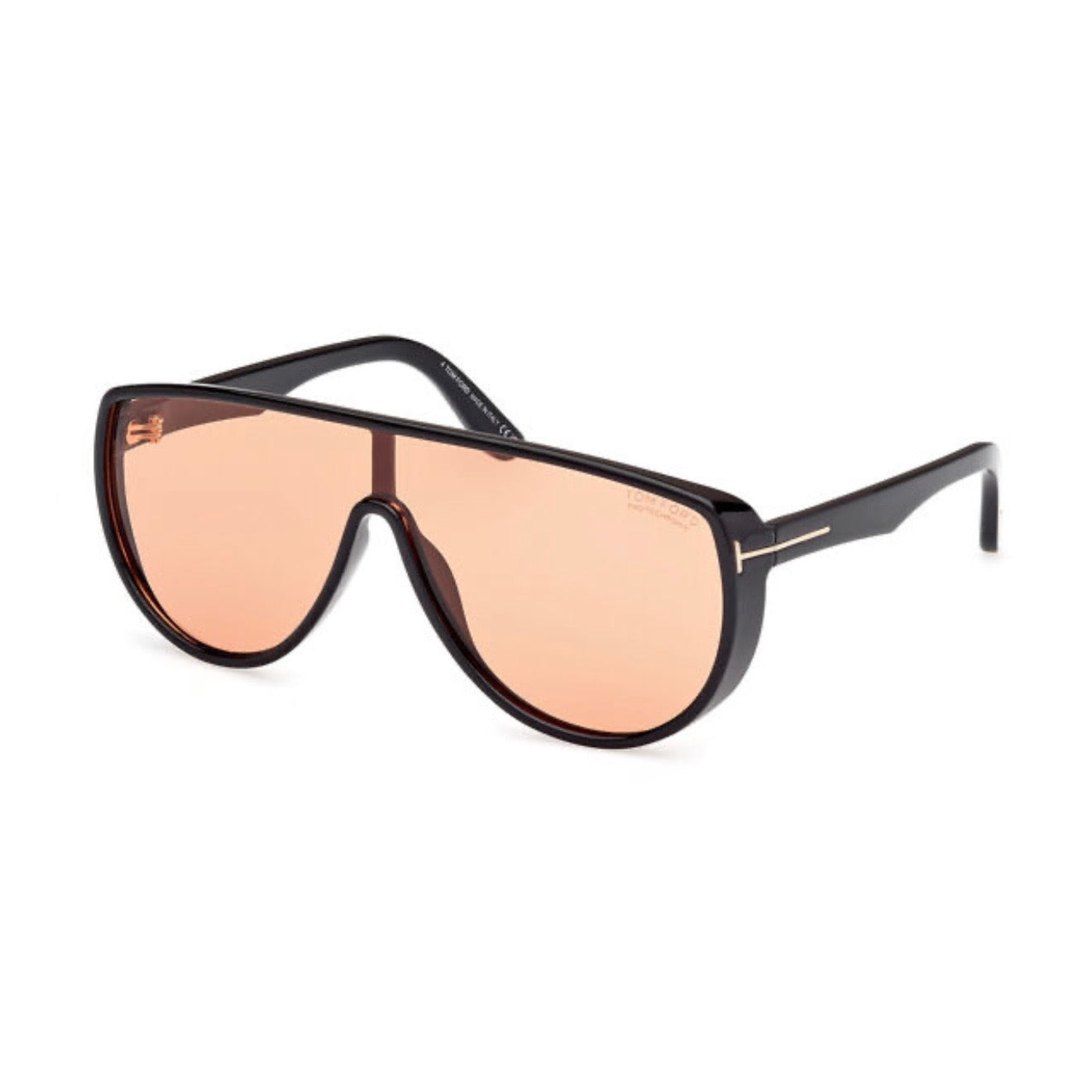 Tom Ford FT 1182 01B Achilles X Black Persimm Photochromicon