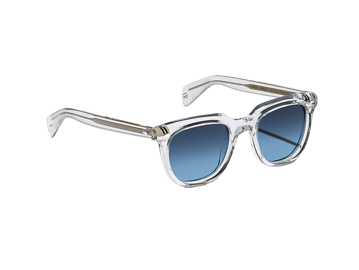 Moscot Yontif Crystal Clear Blue 49