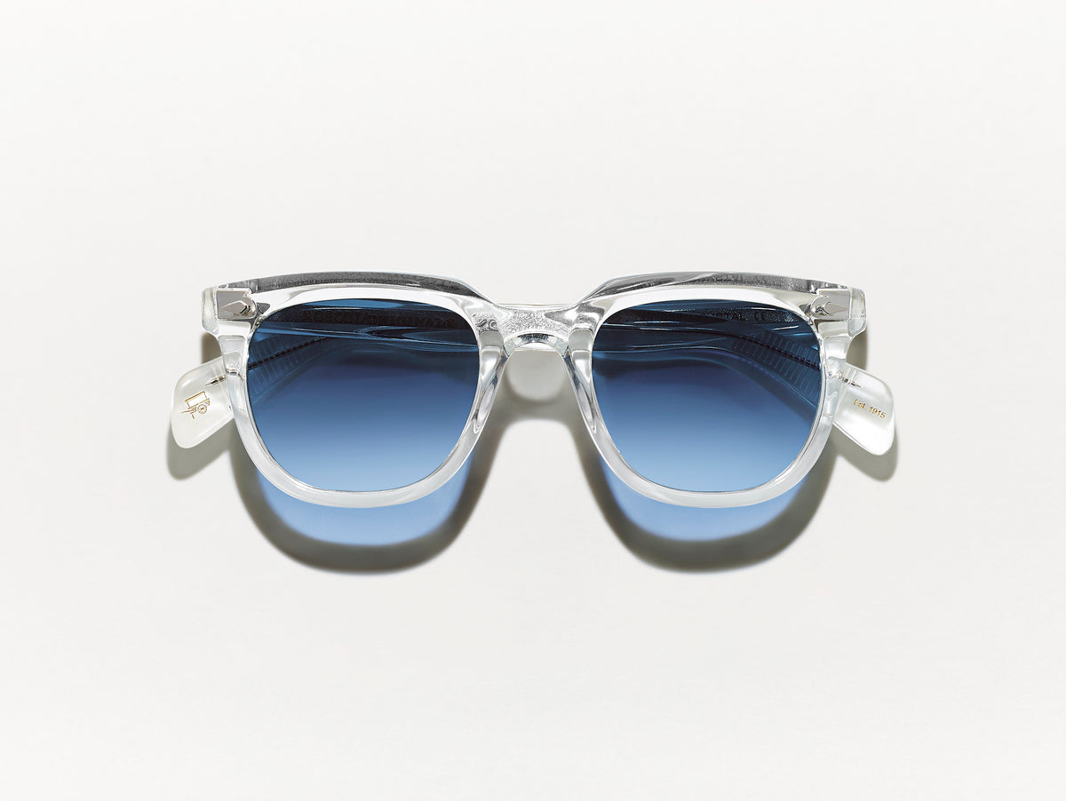 Moscot Yontif Crystal Clear Blue 49
