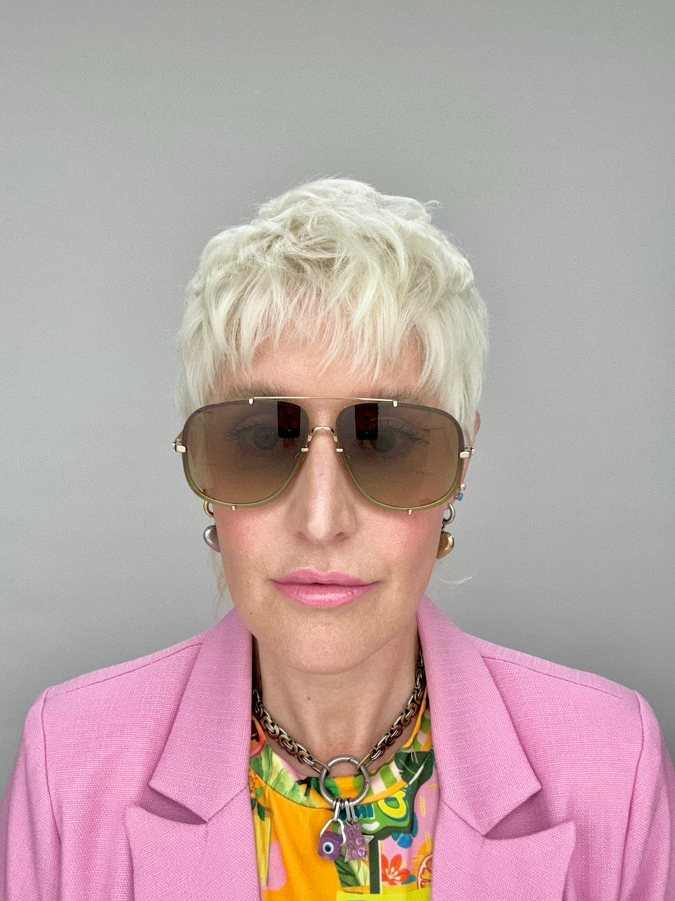 Chloe CH 0348 003 Gold sunglasses