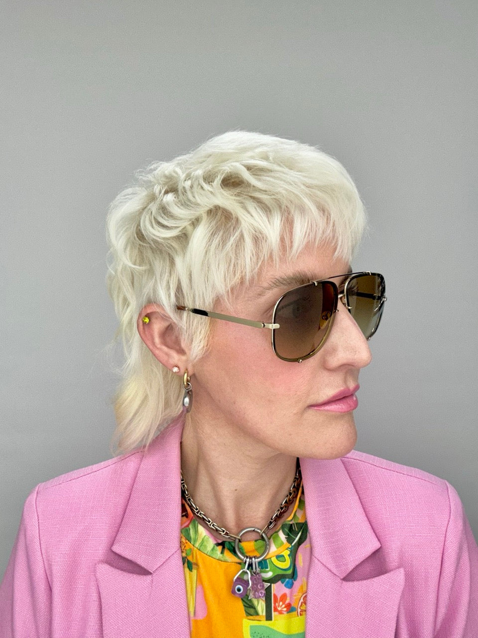 Chloe CH 0348 003 Gold sunglasses