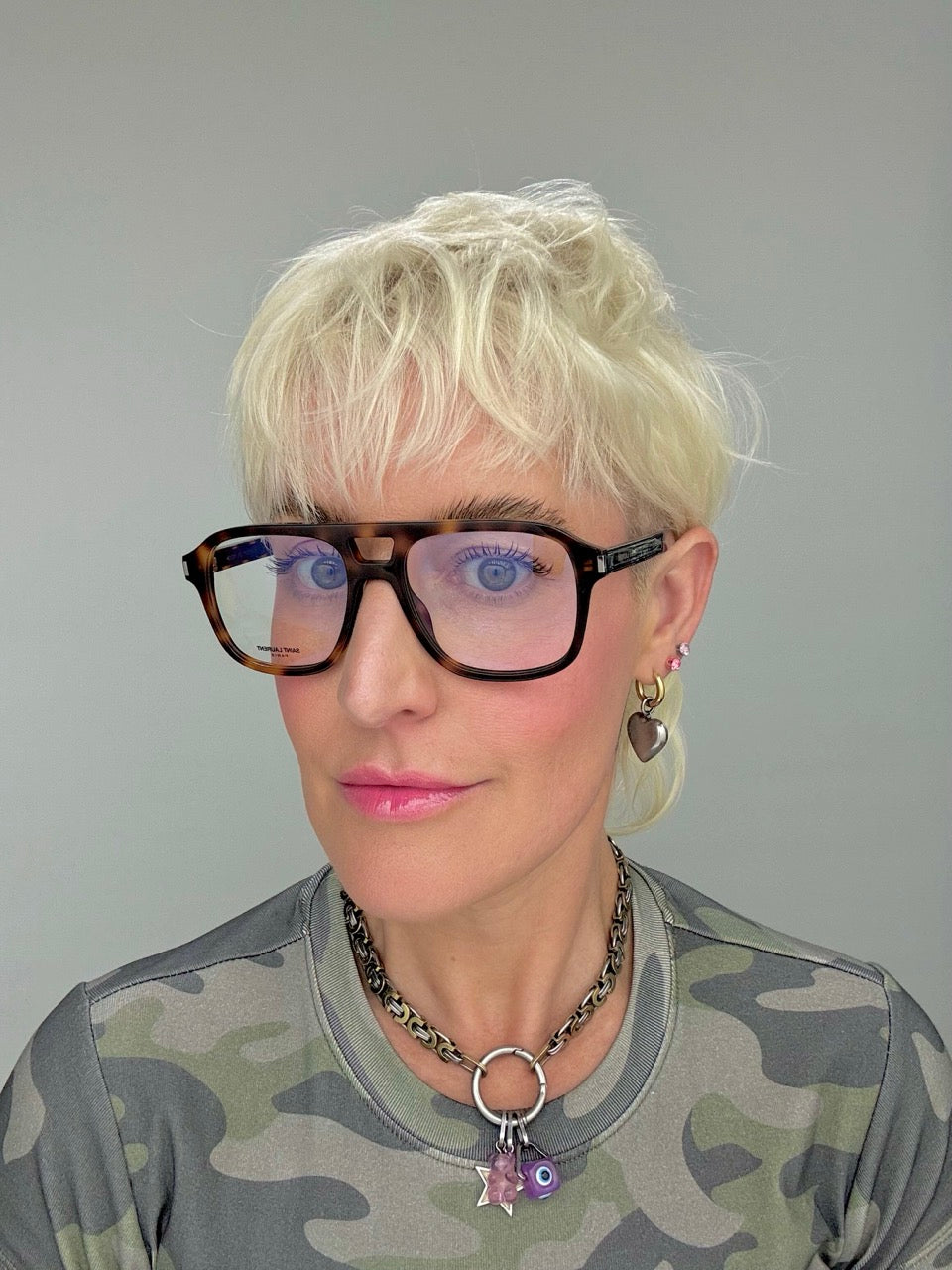 Saint Laurent SL 881 O 003 Havana Optical