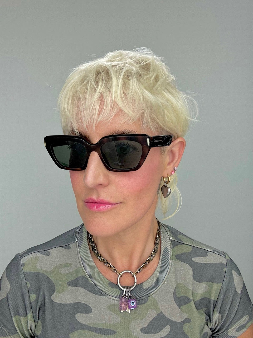 Saint Laurent SL 826 002 Tortoise