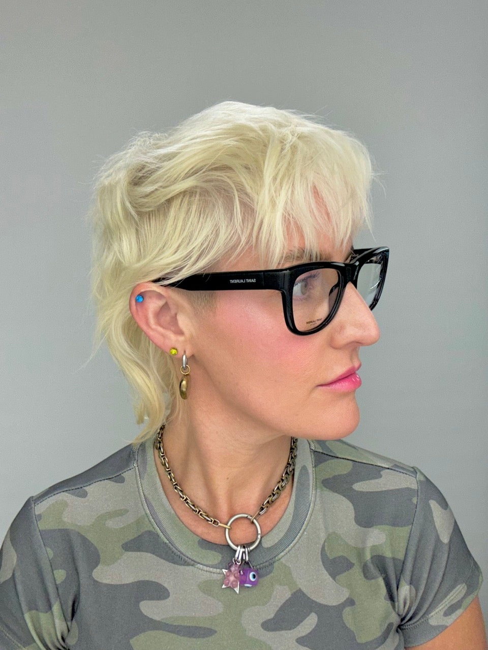 Saint Laurent SL 816 001 Black Optical Frame