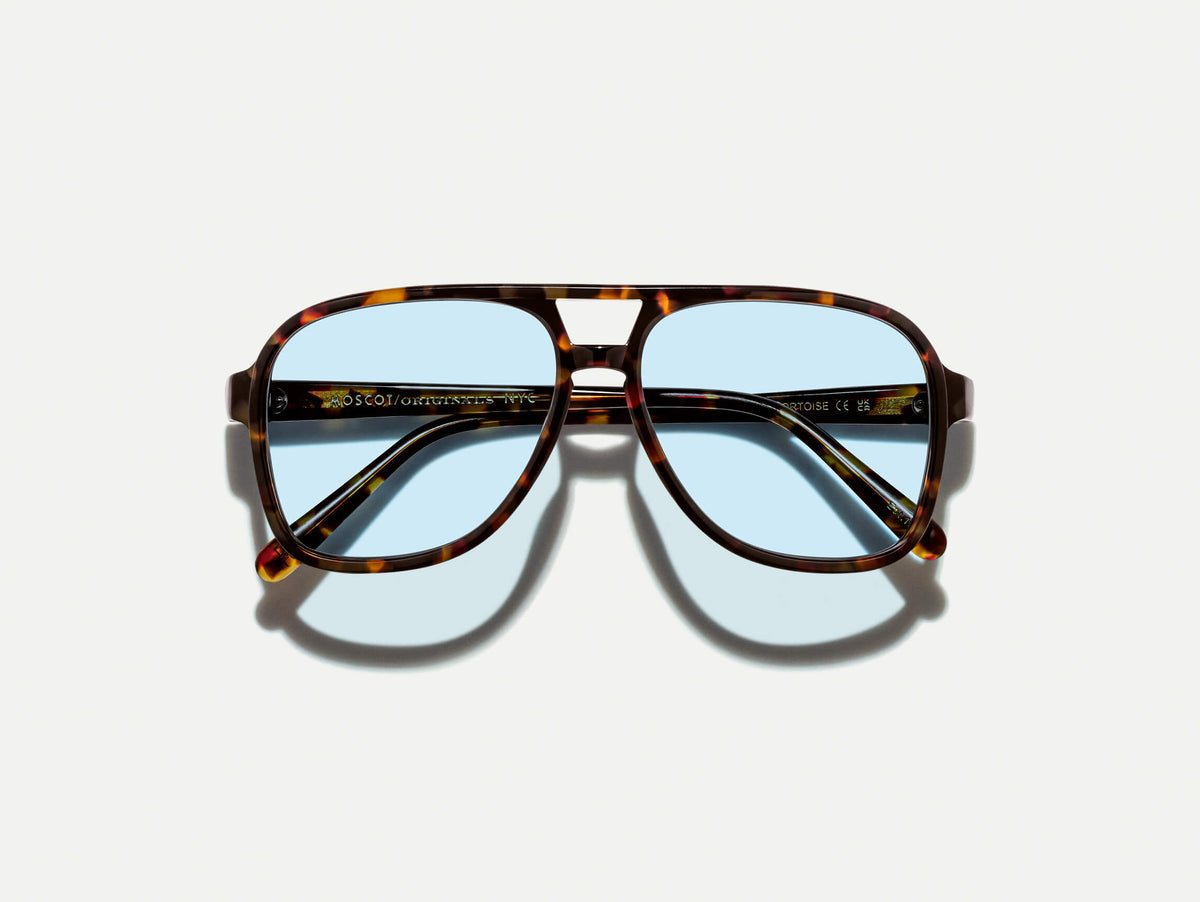 Moscot Sheister Tortoise Blue