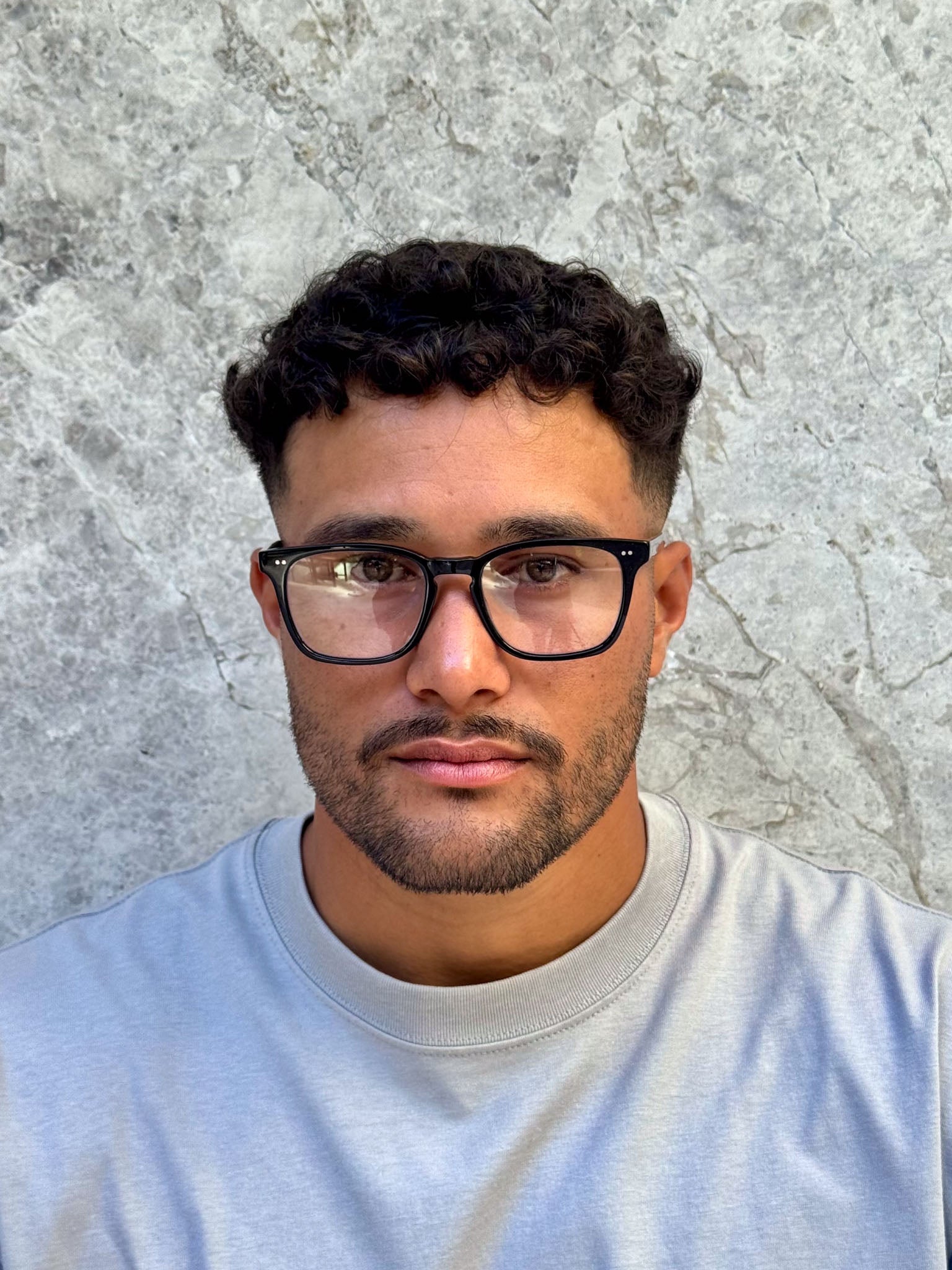 Garrett Leight Earvin 1114 53 Black Optical