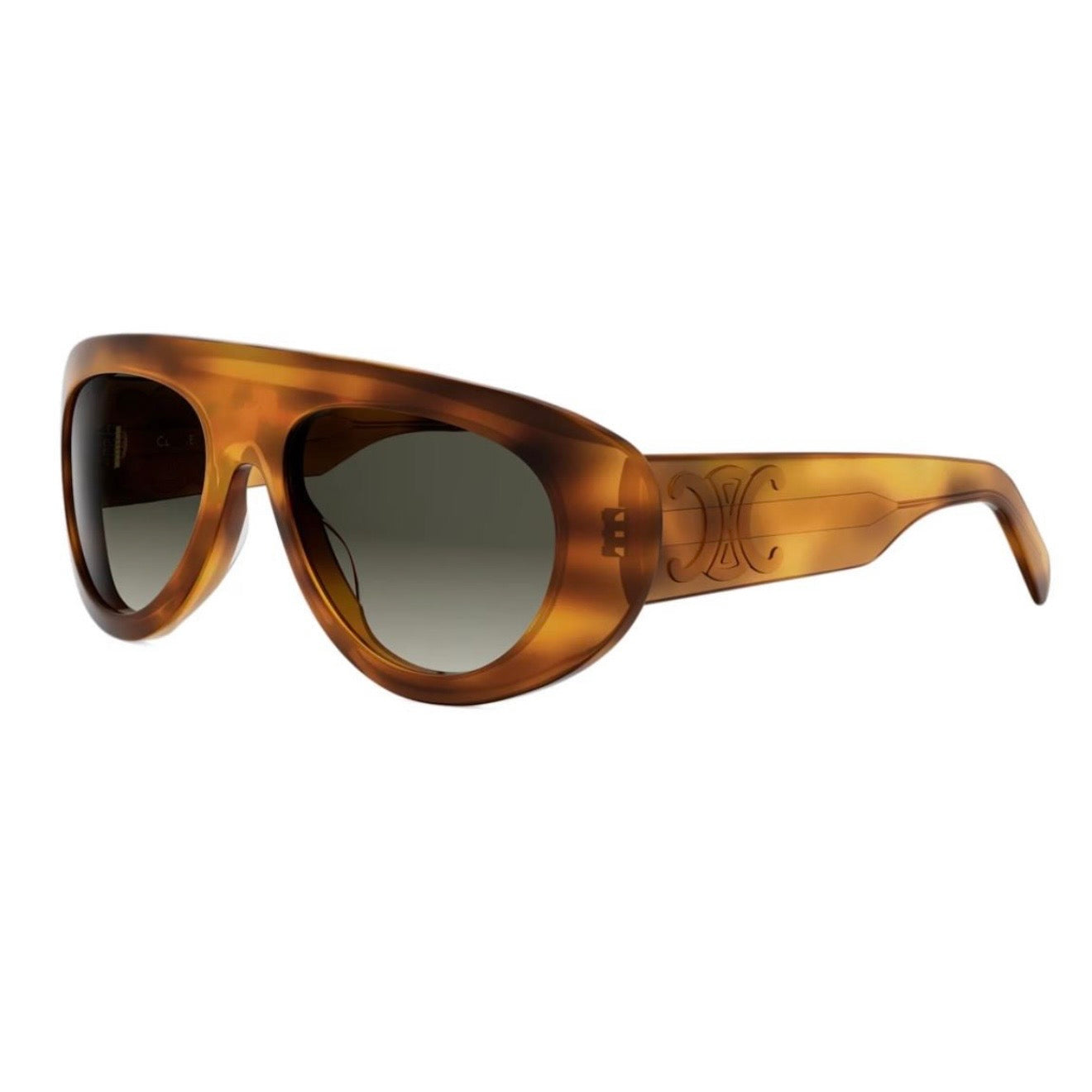 Celine CL 40340U 01V Triomphe Stamp 53F Classic Tort