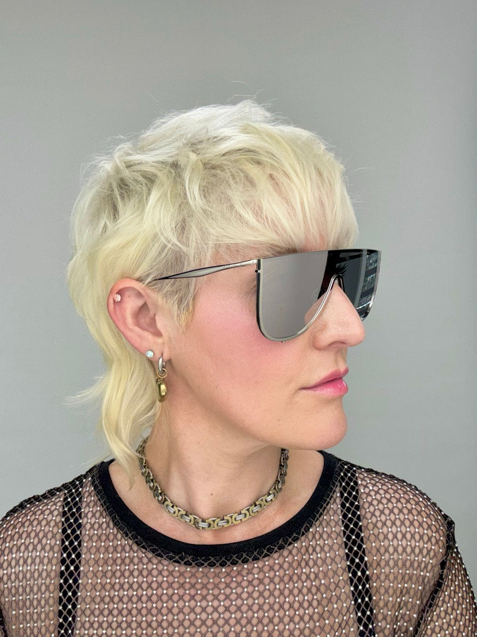 Alaia AA 0094 002 Silver