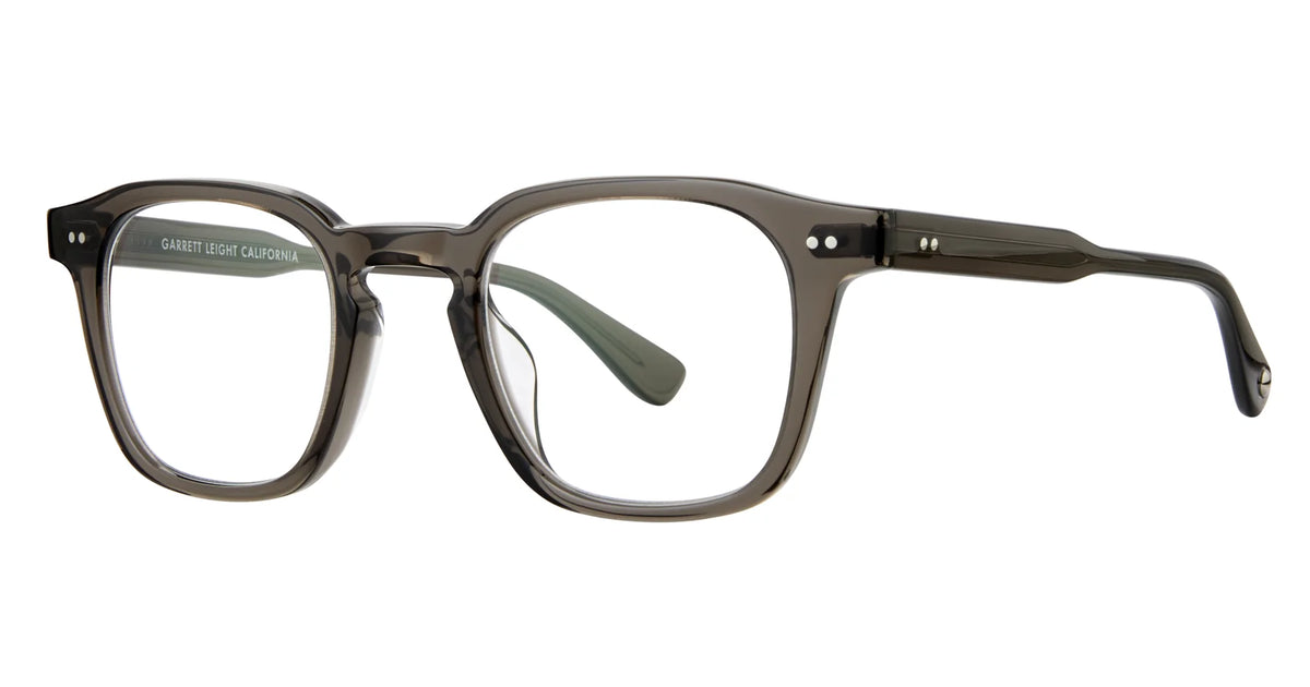 Garrett Leight 2203 Verdugo Black Glass 45 Optical
