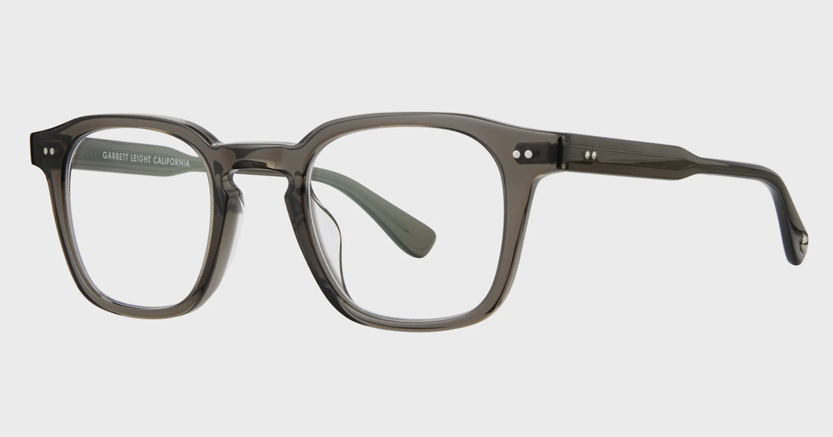Garrett Leight 1203 Verdugo Black Glass 45 Optical