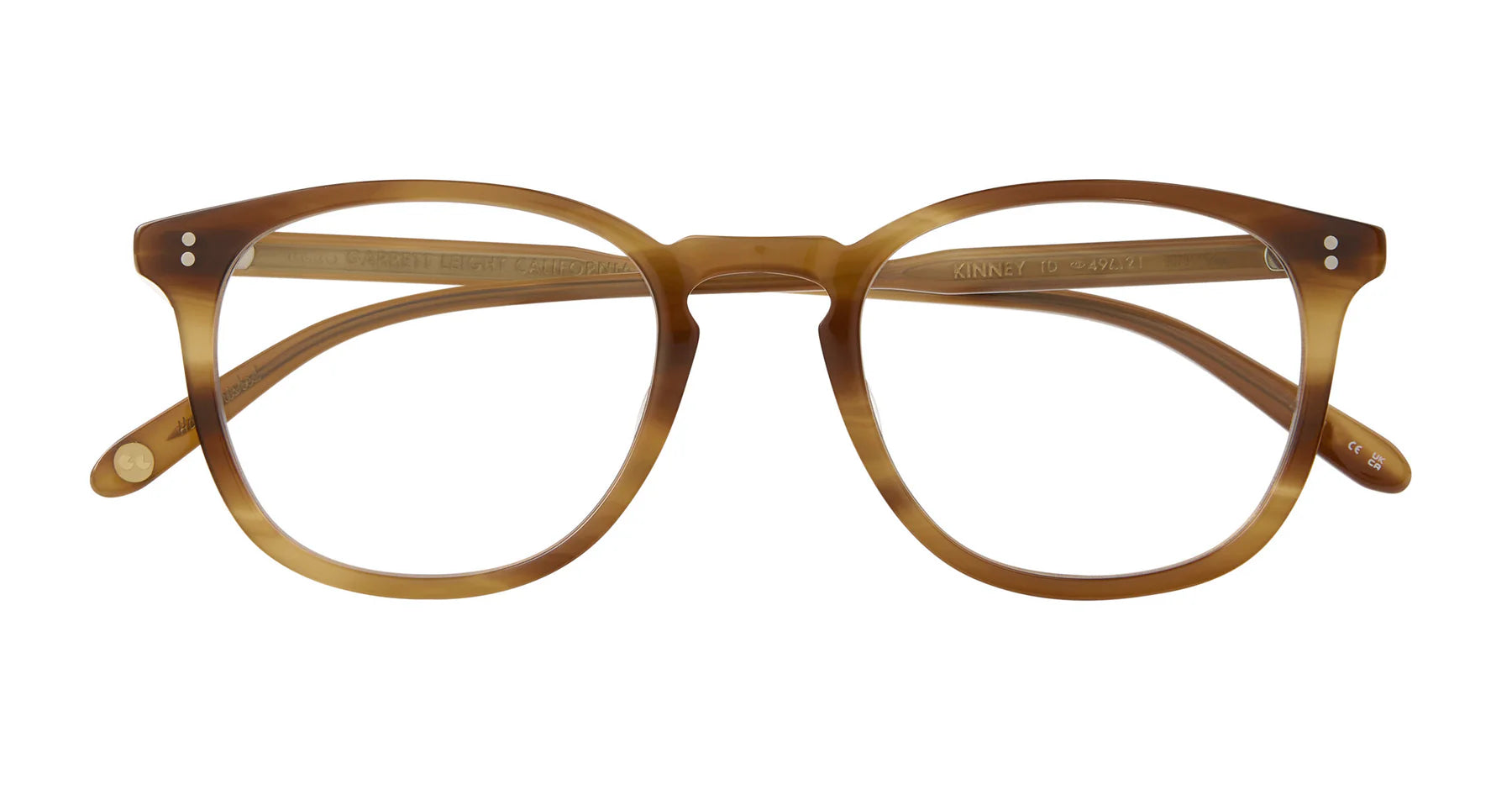 Garrett Leight Kinney 1007 49 True Demi Optical