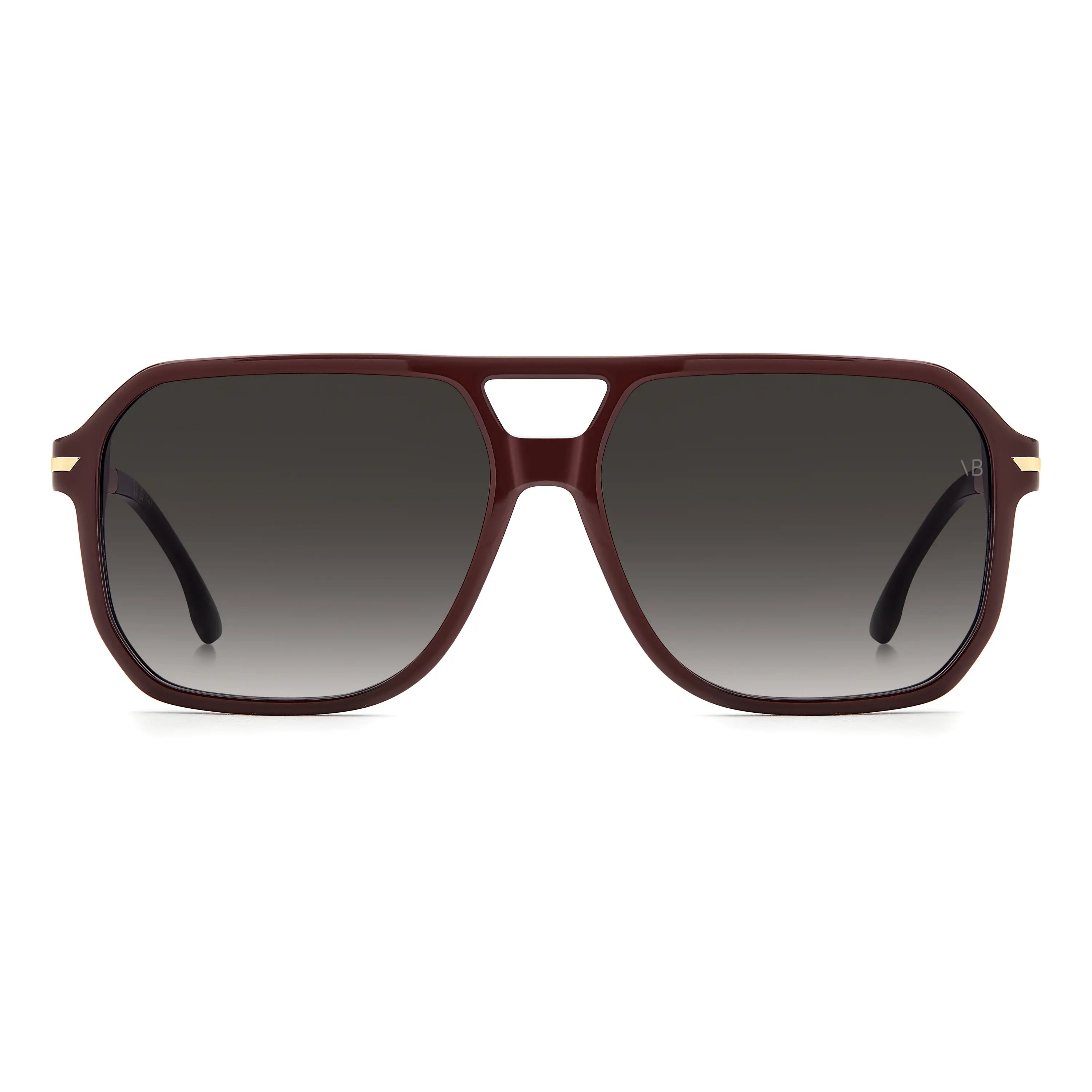 Victoria Beckham VB 1002 LHF Burgundy Grey Grad