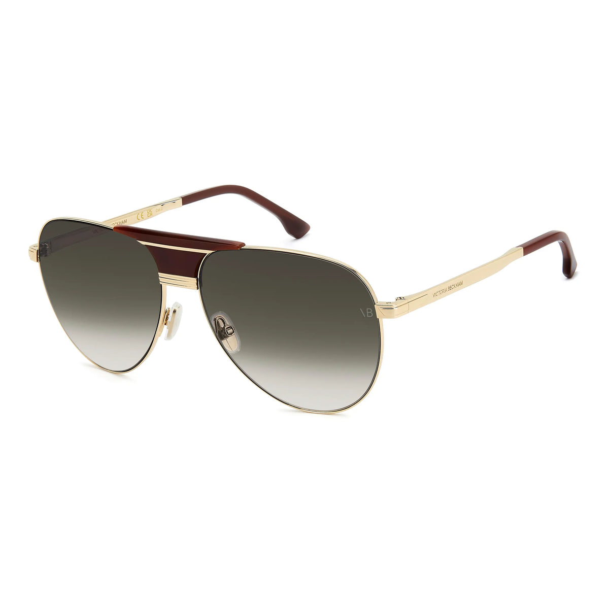 Victoria Beckham VB 7016 01Q Brown 9K Green