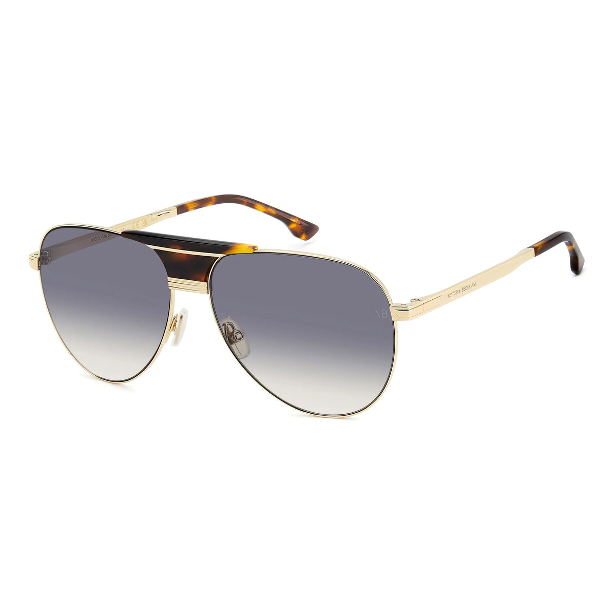 Victoria Beckham VB 7016 06J Havana Light Grey Blue Grad