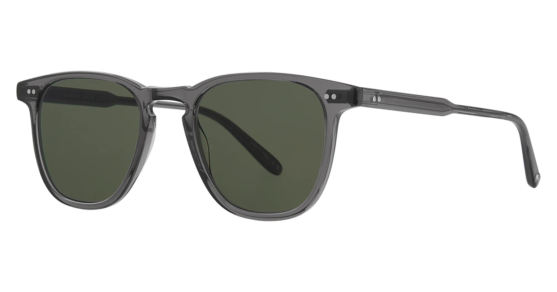 Garrett Leight Brooks 2002 Grey Crystal G15 GCR/SFPG15