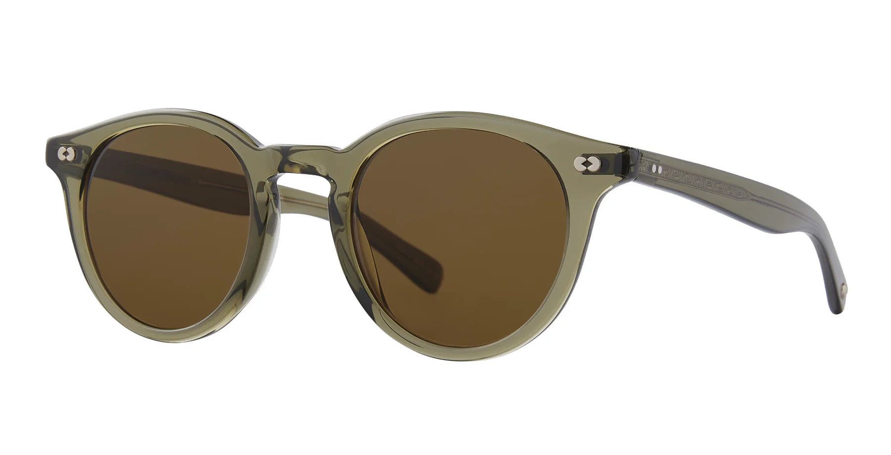 Garrett Leight Clune X 2129 WIL/PCOF Willow Pure Coffee