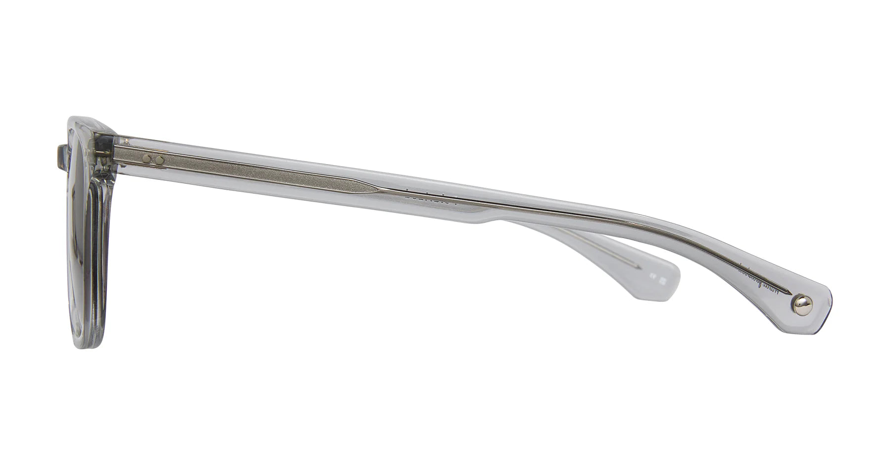 Garrett Leight 2114 Earvin Light Grey Midnight Polar