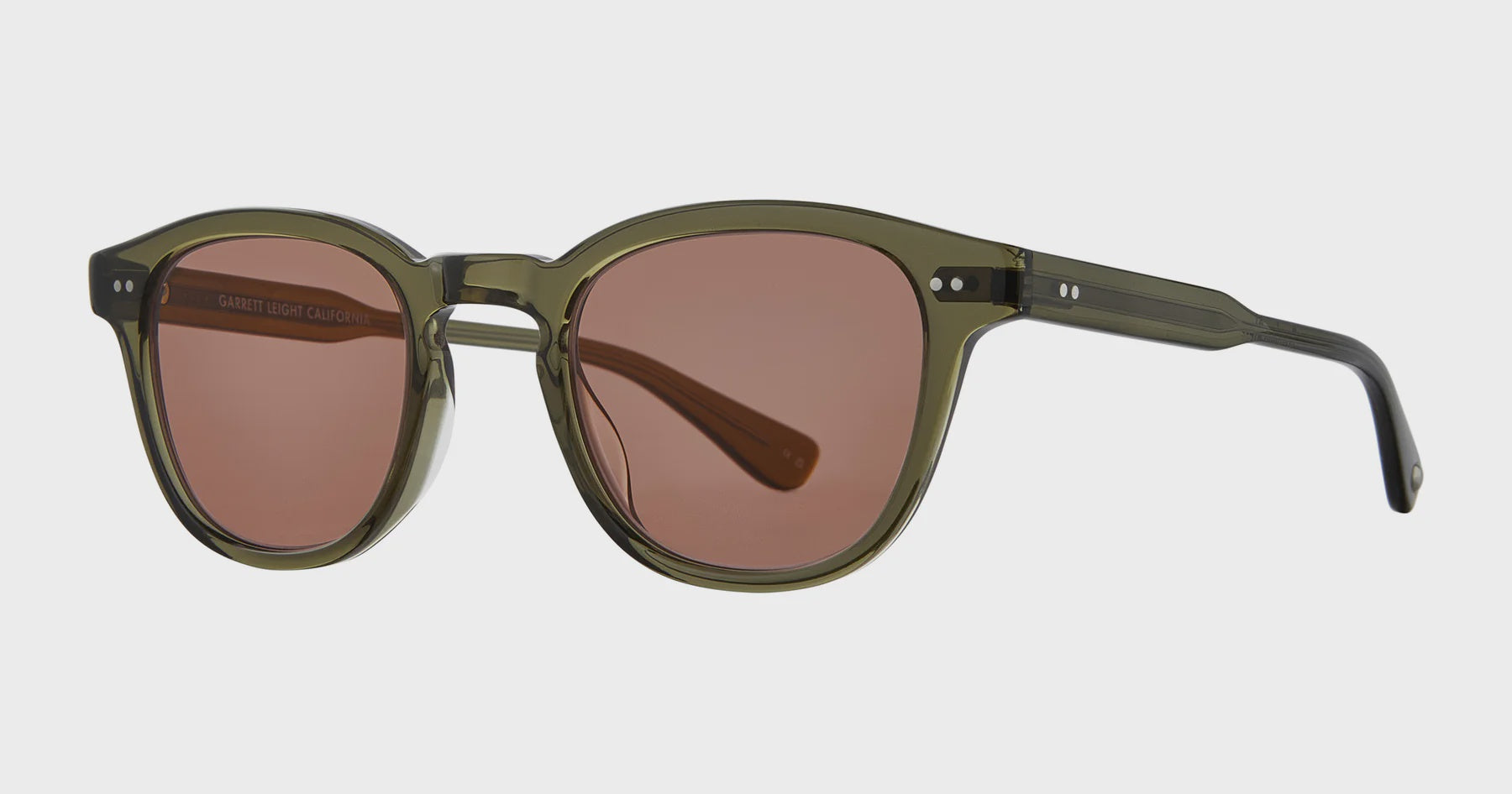 Garrett Leight Evan 2171 WIL/SFPRDW Willow Rosewood