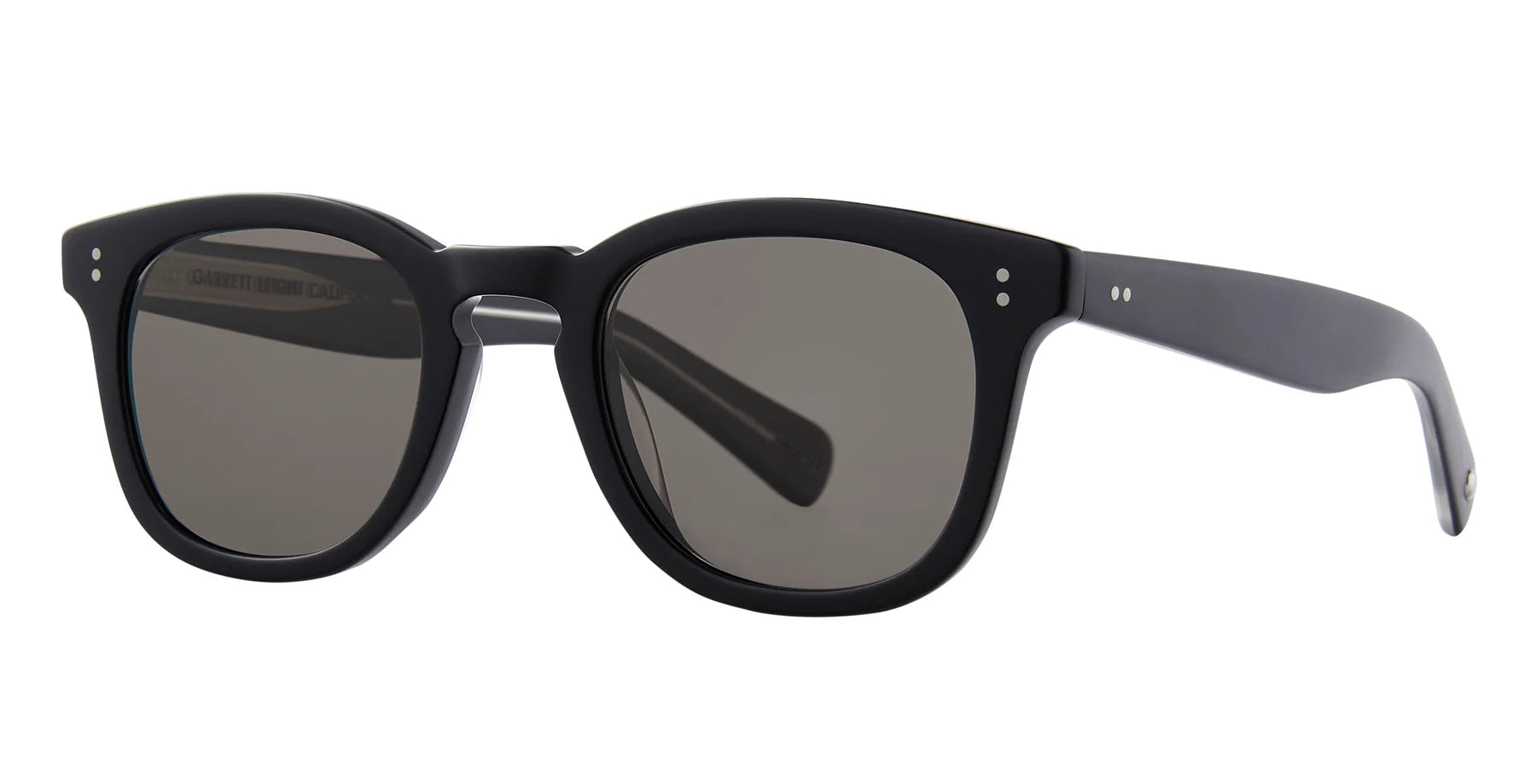 Garrett Leight Kinney II 2158 Matte BlackSemi Flat Pure Polarised MBK/SFGY PLR