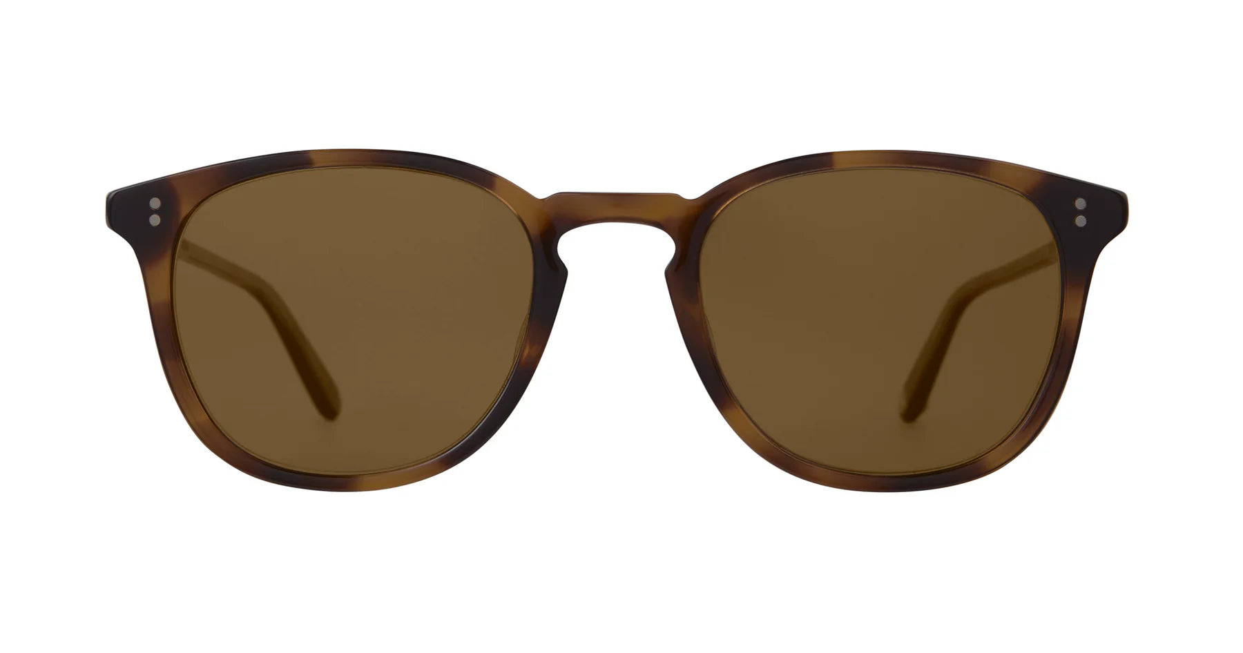 Garrett Leight Kinney 2007 SPBRNSH/SFPCOF Spotted Brown Shell Polarised