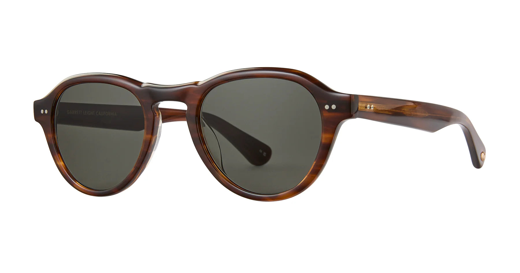 Garrett Leight 2182 McNally Brandy Tort G15