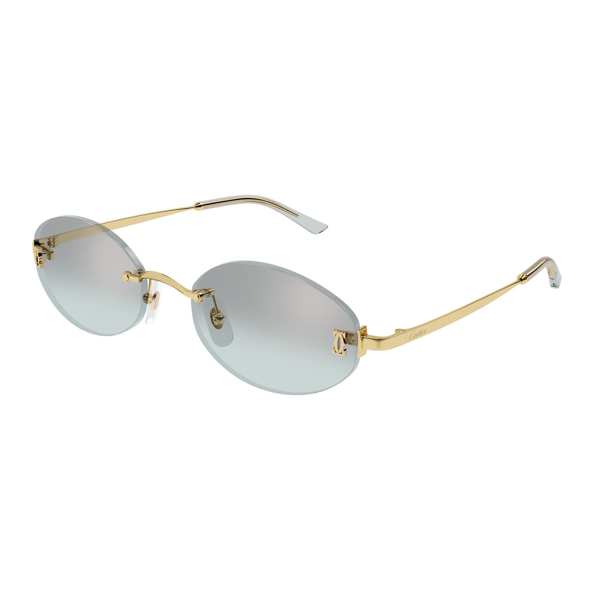 Cartier CT 0592b 004 Gold Blue