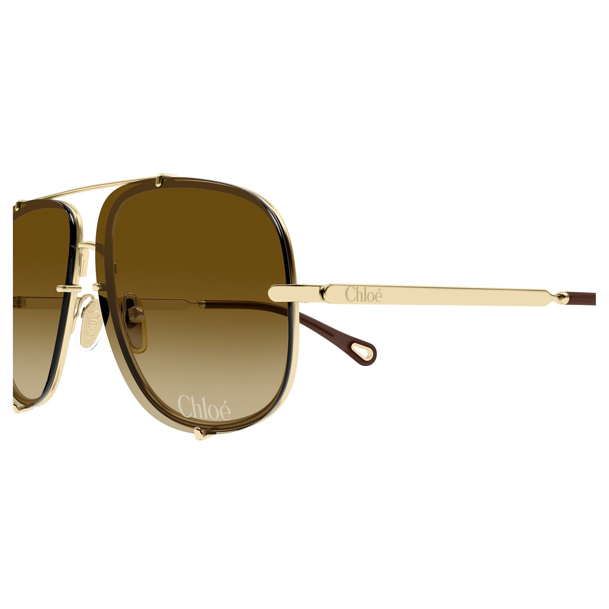 Chloe CH 0348 003 Gold sunglasses
