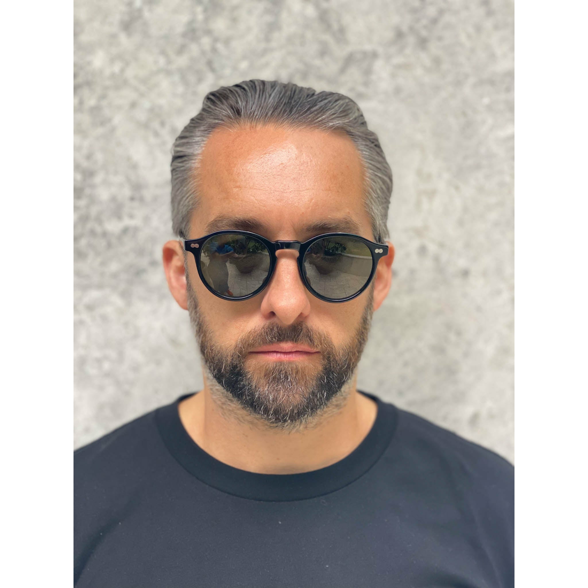 Moscot Miltzen Black 49 G15