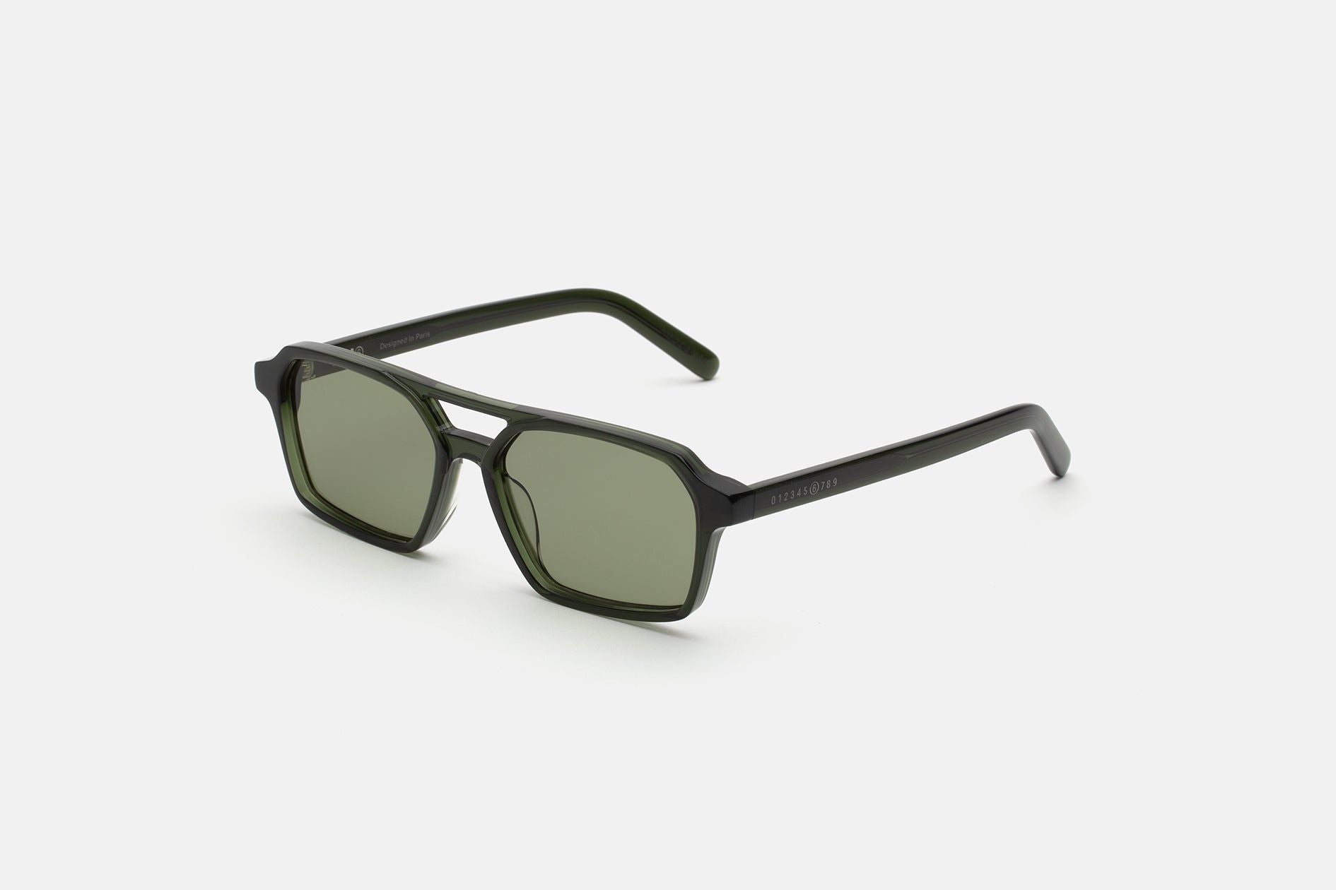 Maison Margiela MM6 S36 Lunettes 7 Olive Green