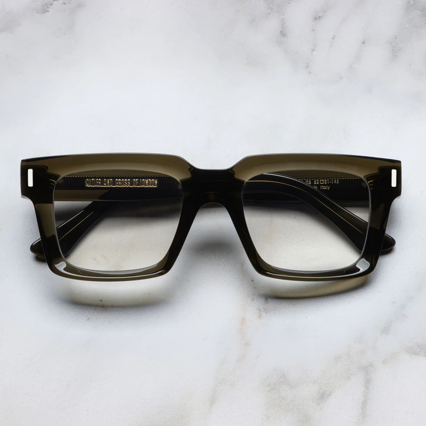 Cutler and Gross CGOP 1386 05 Olive Green