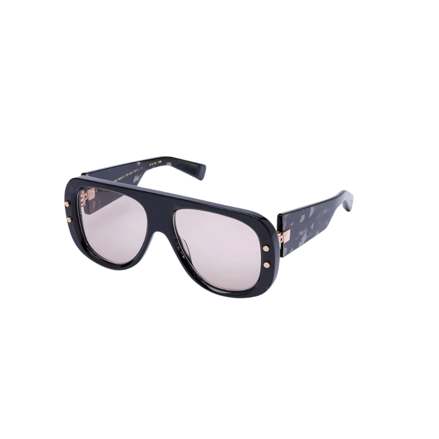 Balmain Pulse BPS 185D Crystal Black Havana Limited Edition