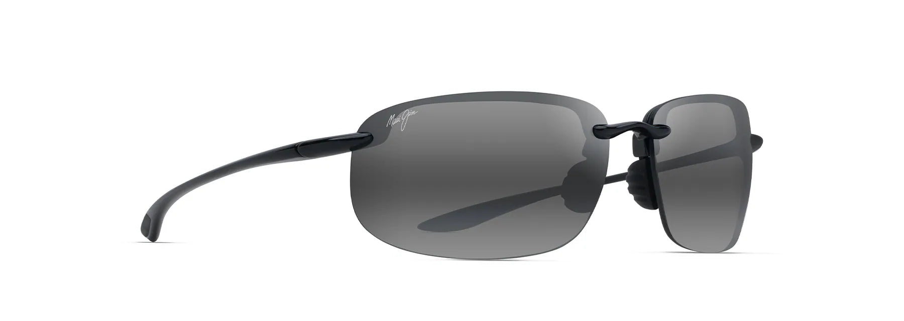 Maui Jim Ho'okipa XLARGE MJ 456 001 Black Grey Polarised