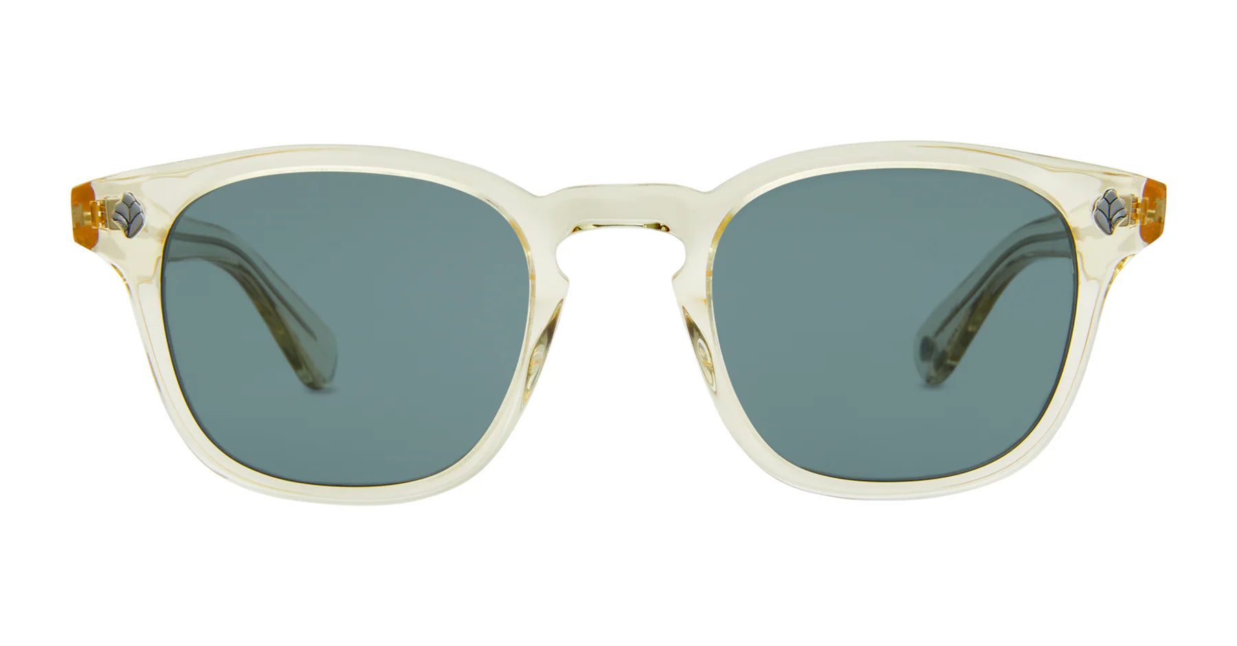 Garrett Leight Ace 2082 Pure Glass PG/SFP Semi Flat Pure Blue Smoke
