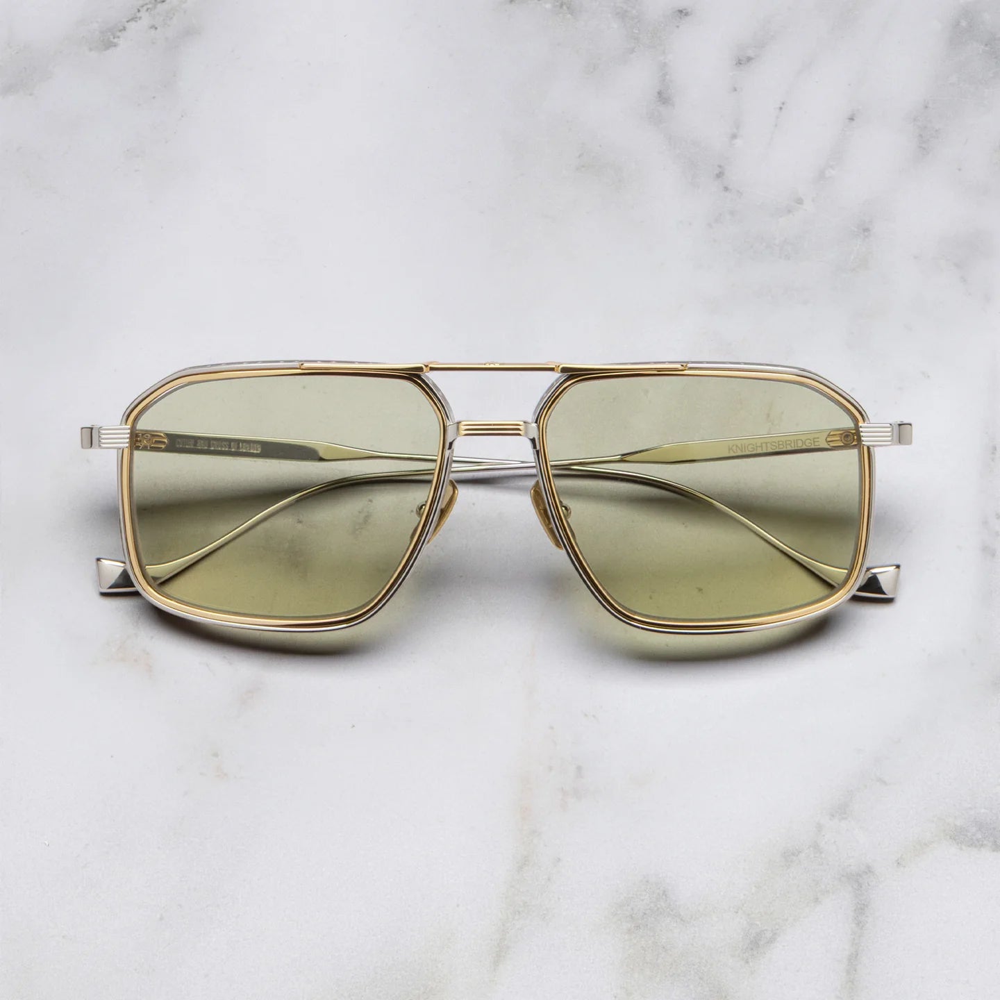 Cutler and Gross CGLT 1971 57 -02 Silver Gold Green